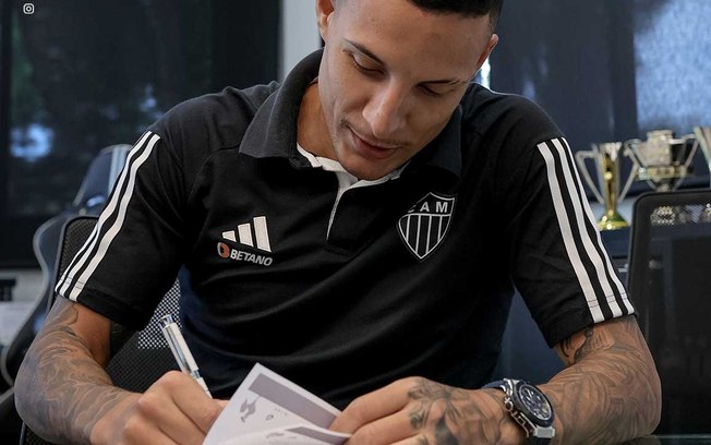 Guilherme Arana está perto de completar quatro anos no Atlético-MG Guilherme Arana está perto de completar quatro anos no Atlético-MG