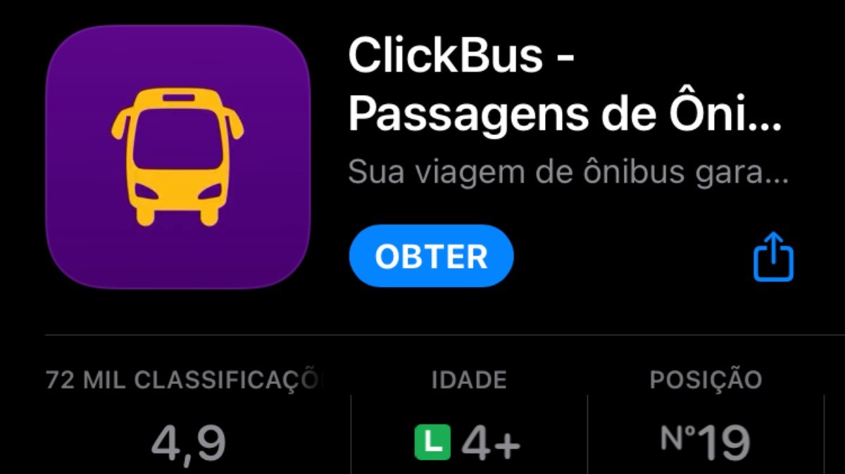 Apps para Android de ClickBus Serviços de Viagens e Passagens de Ônibus no  Google Play