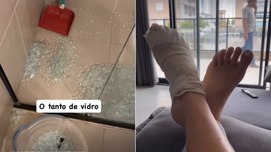 Larissa mostrou o resultado do ocorrido. Larissa mostrou o resultado do ocorrido.