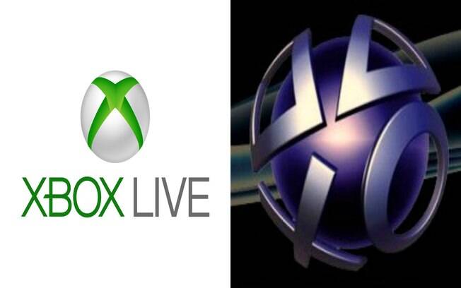 Xbox Live e PSN: as duas plataformas duelam pela preferência dos fãs de games online para consoles