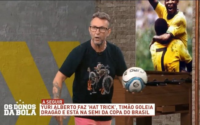 Neto manda recado para jogadores do Corinthians após classificação e analisa atuação de Yuri Alberto Neto manda recado para jogadores do Corinthians após classificação e analisa atuação de Yuri Alberto