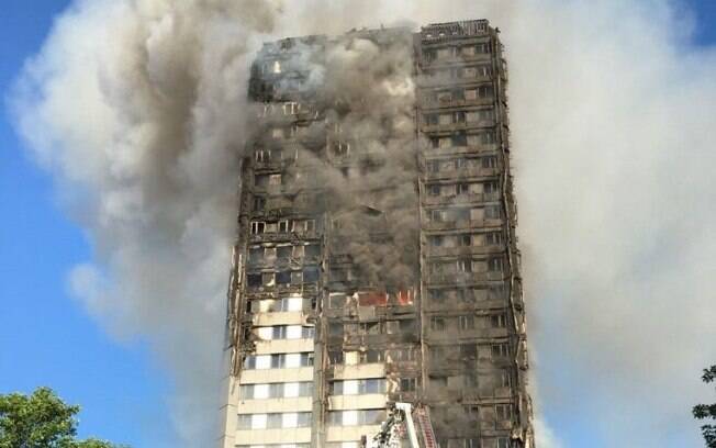 Incêndio Londres - Kensington - Grenfell Tower