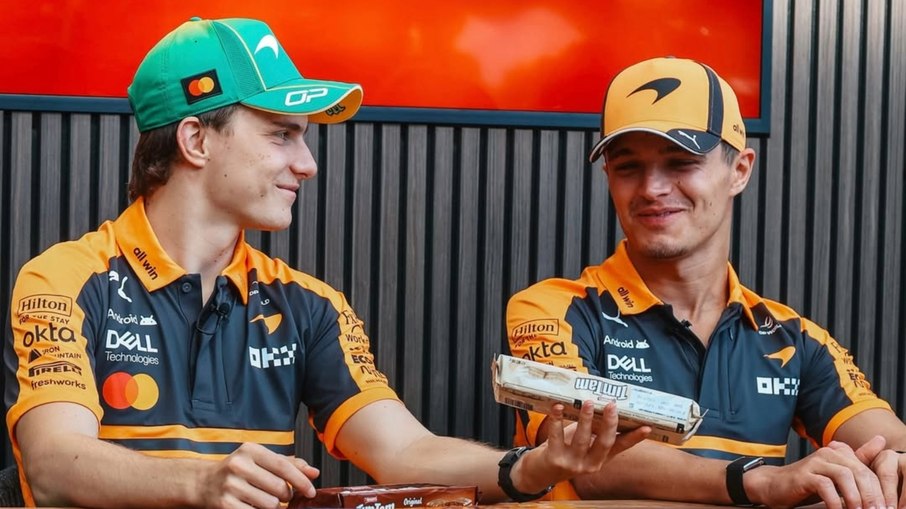 Piastri e Noris formam a dupla da McLaren