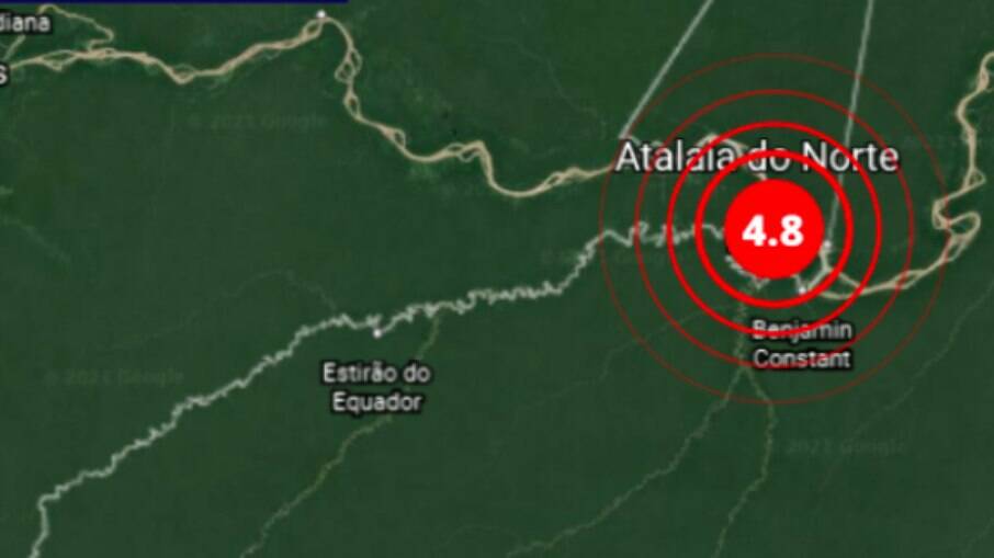 Terremotos foram identificados nas regiões do Acre e Amazonas