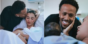 Tainá e Éder Militão anunciam nascimento do filho, Gabriel