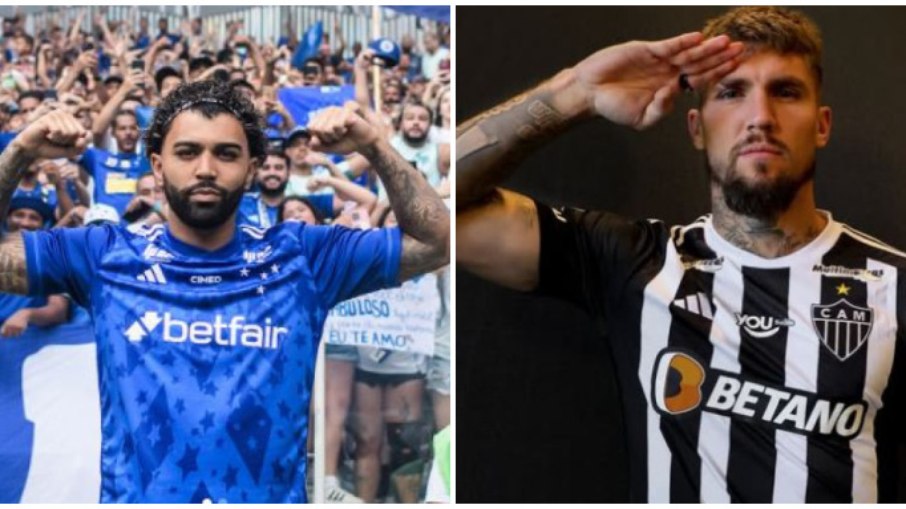 Gabigol e Lyanco são protagonistas da primeira polêmica entre Atlético e Cruzeiro no ano