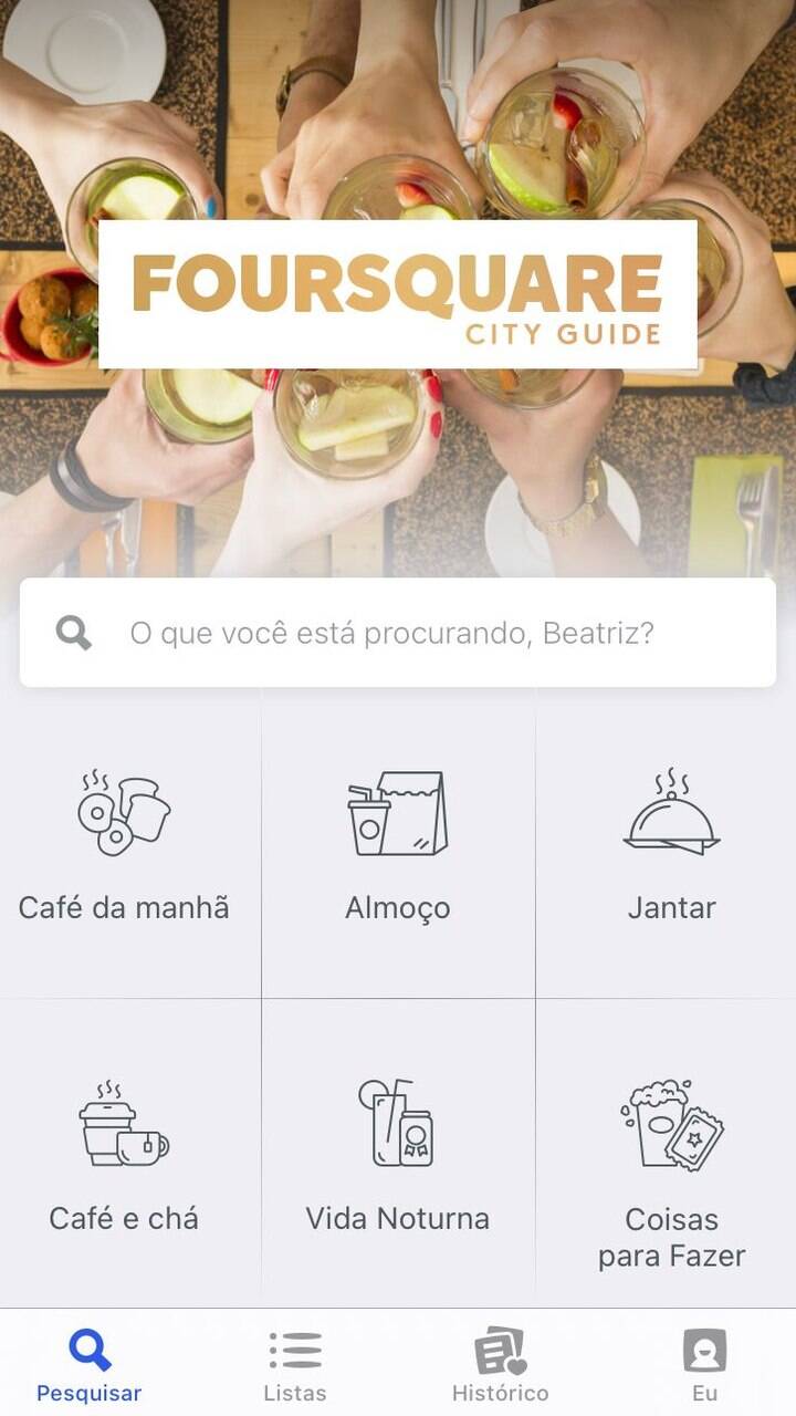 Aplicativo Foursquare começa a receber tradução para o português  [atualizado] »