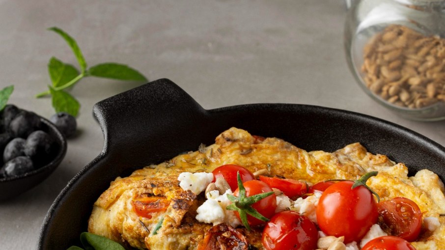 Omelete de frango