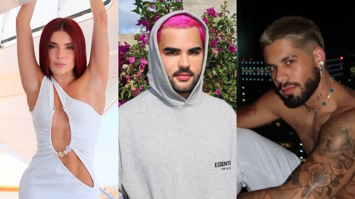 Gkay, Lucas Guedez e Zé Felipe Gkay, Lucas Guedez e Zé Felipe