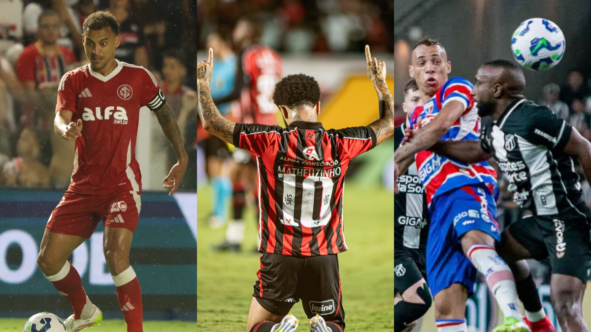 Inter, Vitória, Fortaleza e Ceará são os principais candidatos a cair Inter, Vitória, Fortaleza e Ceará são os principais candidatos a cair