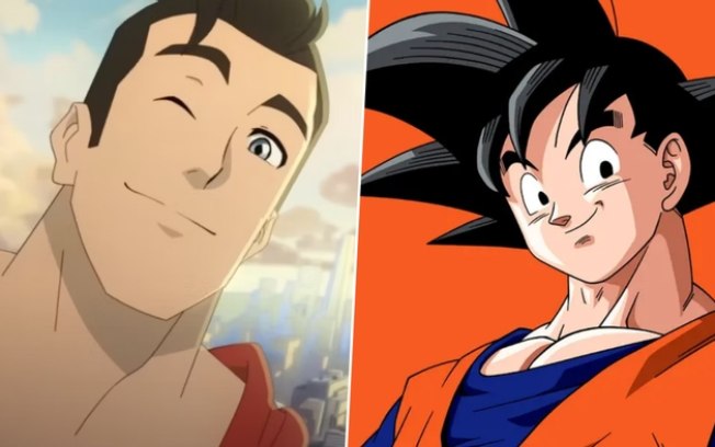 DC celebra Dragon Ball e mostra que Superman e Goku são bem parecidos