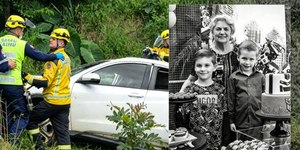 Avó e netos morrem em acidente entre carro e carreta na BR-163