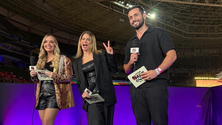 Thaeme Mariôto, Didi Wagner e Matteus Amaral