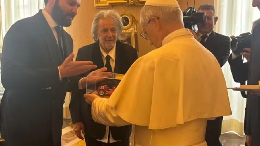 Al Pacino se torna 1º astro de Hollywood a se encontrar com o Papa Leão XIV Al Pacino se torna 1º astro de Hollywood a se encontrar com o Papa Leão XIV