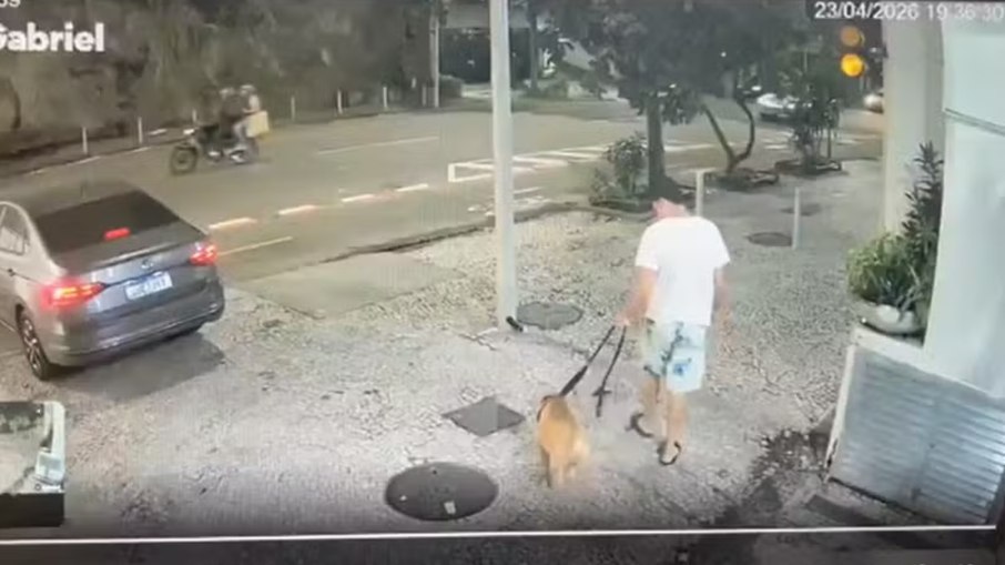 Tutor é acusado de afogar e matar cachorro no mar de Copacabana Tutor é acusado de afogar e matar cachorro no mar de Copacabana