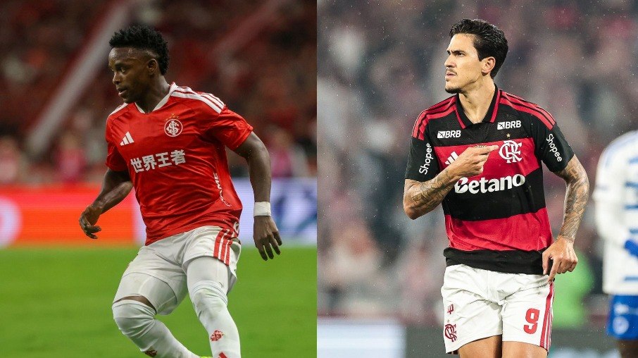 Carbonero e Pedro são destaques de Internacional e Flamengo