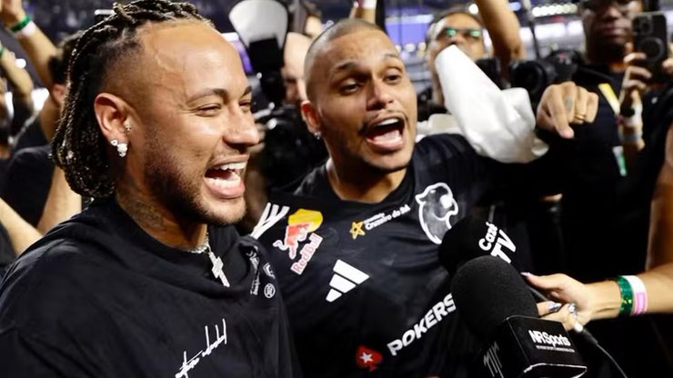 Neymar antes de
clássico: 