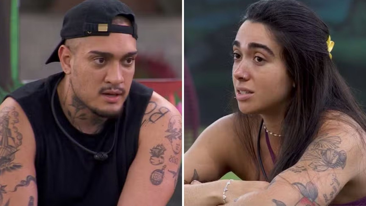 Giovanna e MC Bin Laden têm DR no BBB 24