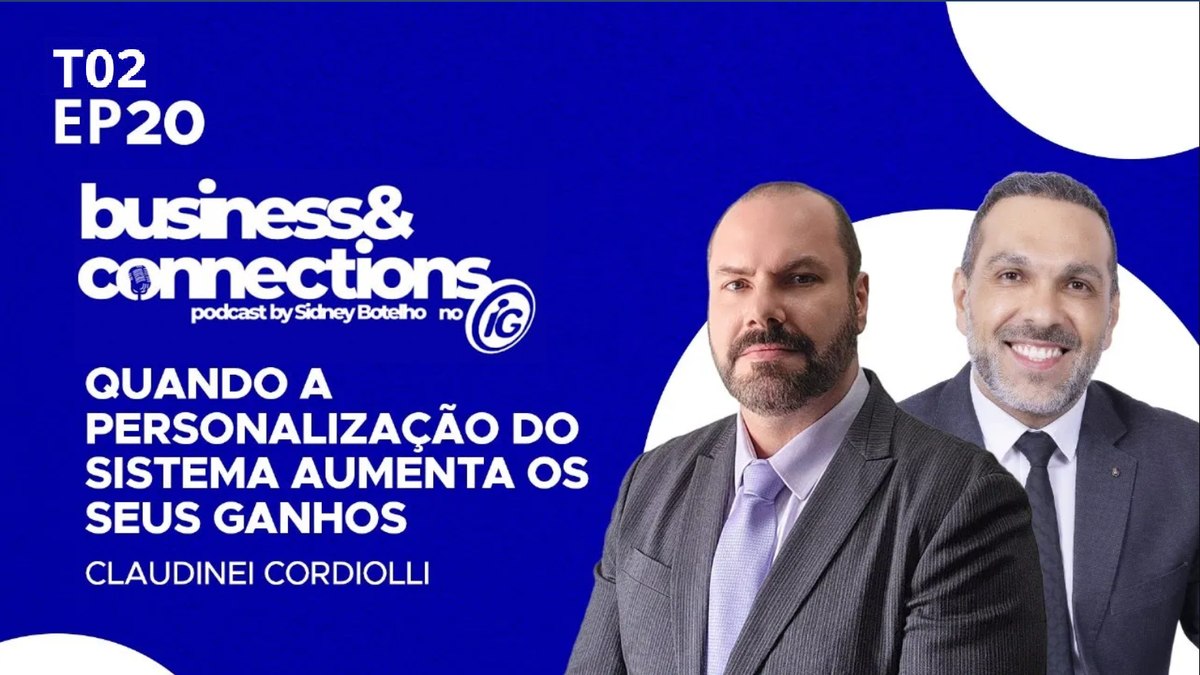 Claudinei Cordiolli é o convidado do Business & Connections Claudinei Cordiolli é o convidado do Business & Connections