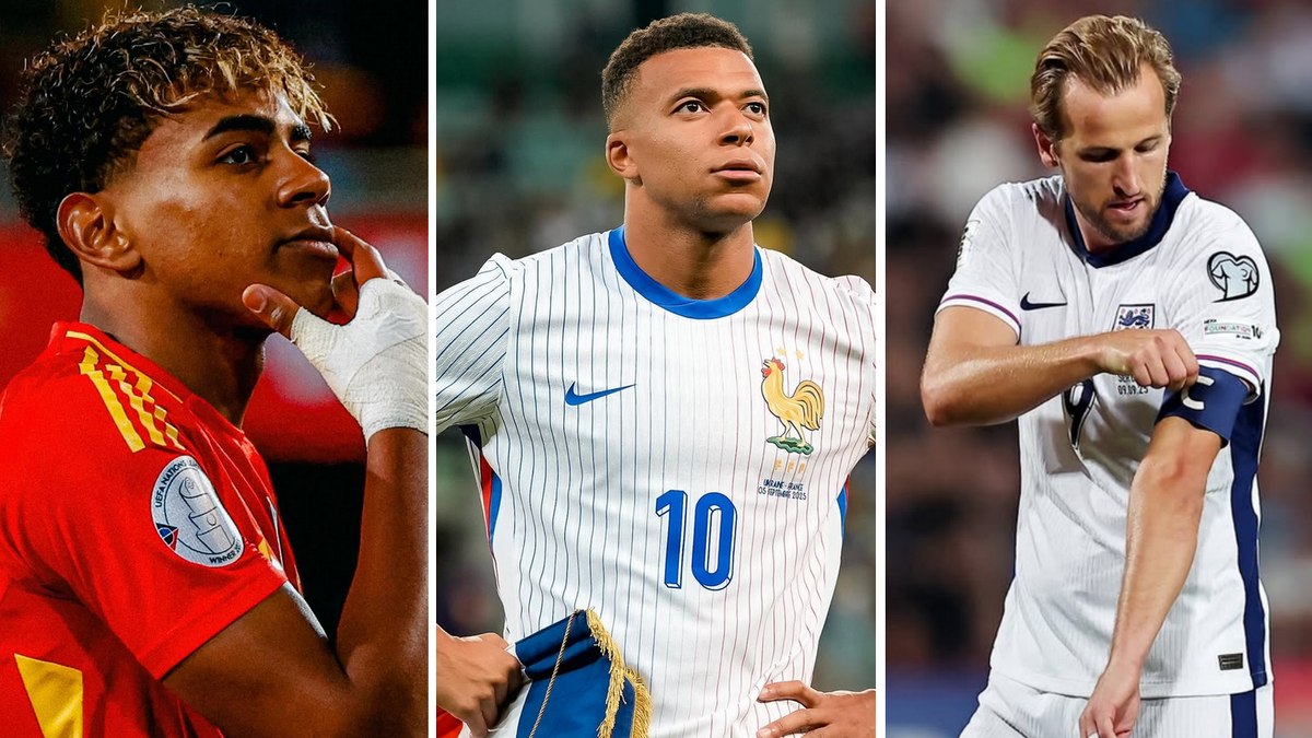 Yamal, Mbappé e Harry Kane são destaques das seleções europeias Yamal, Mbappé e Harry Kane são destaques das seleções europeias