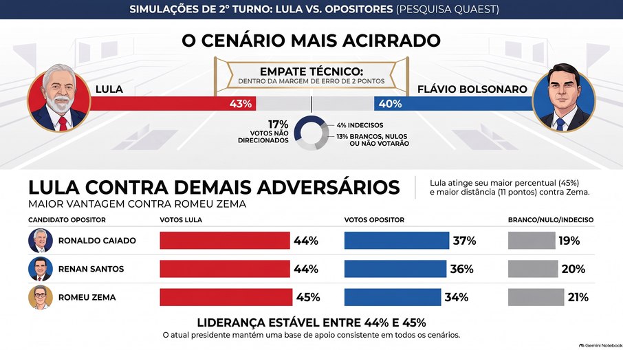 Cenário da Quaest desta sexta (14)
