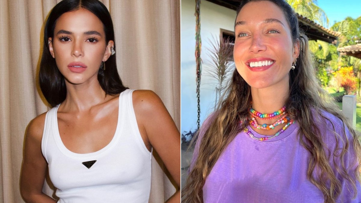 Bruna Marquezine e Gabriela Pugliesi foram garotas-propaganda da Desinchá