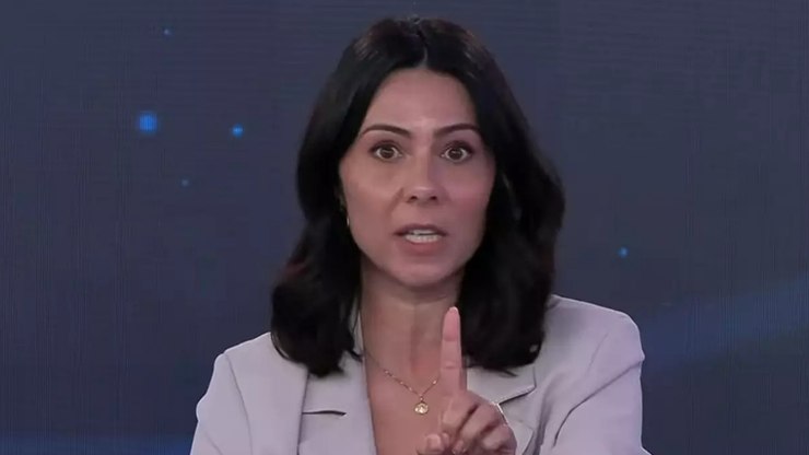 Apresentadora da Band se revolta em debate: "Desrespeitada"