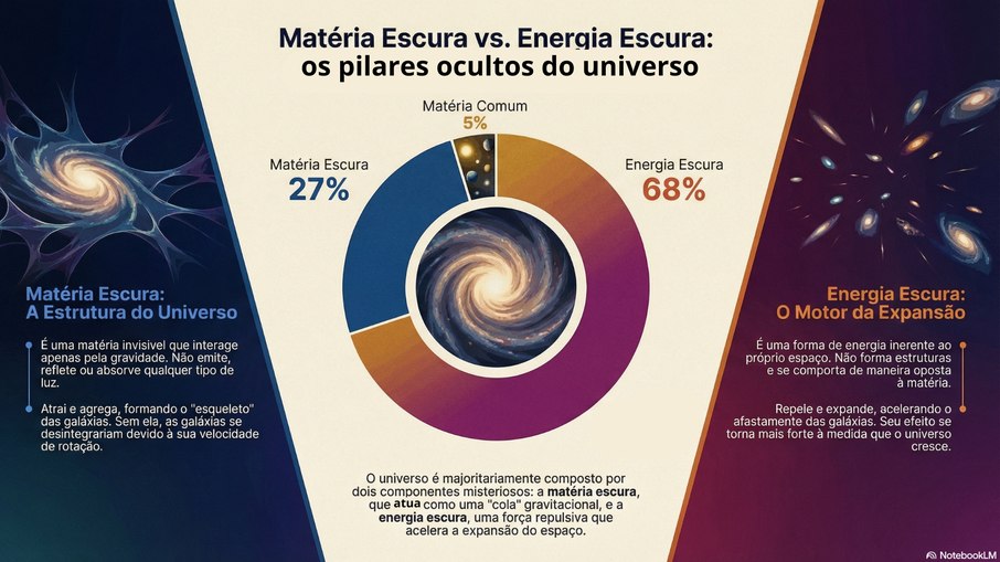 Energia escura: cientistas chegam à visão mais nítida já obtida