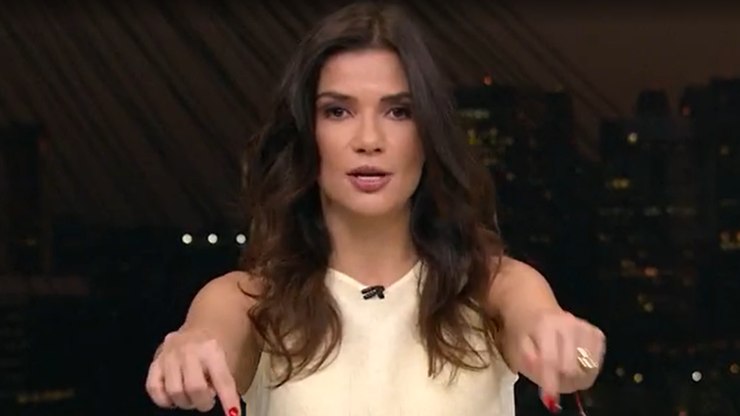 Sabina Simonato leva bronca da mãe ao vivo na Globo