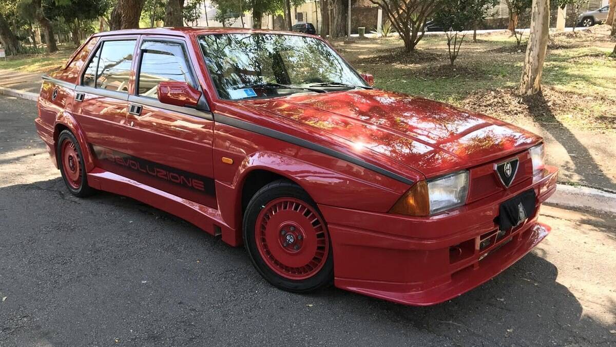 Alfa Romeo 75 1800 turbo vermelho ou preto fios de velas de alta  condutividade