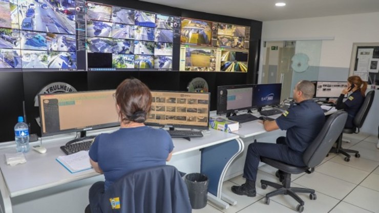 Louveira reativa 93% das câmeras de videomonitoramento da cidade