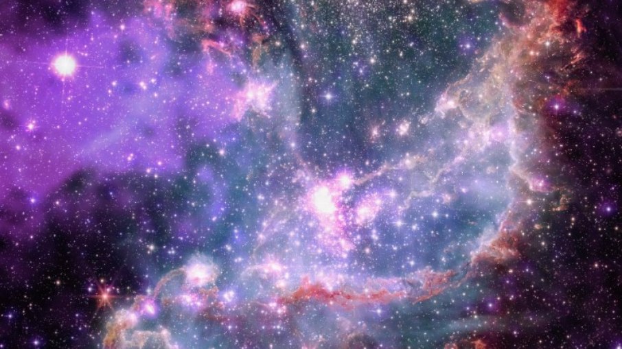 Aglomerado de estrelas NGC 346 