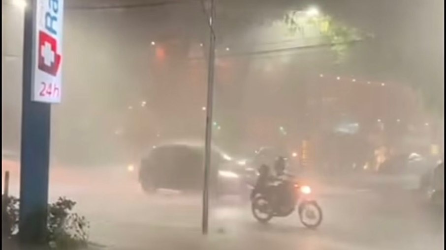 Tempestade em Santos