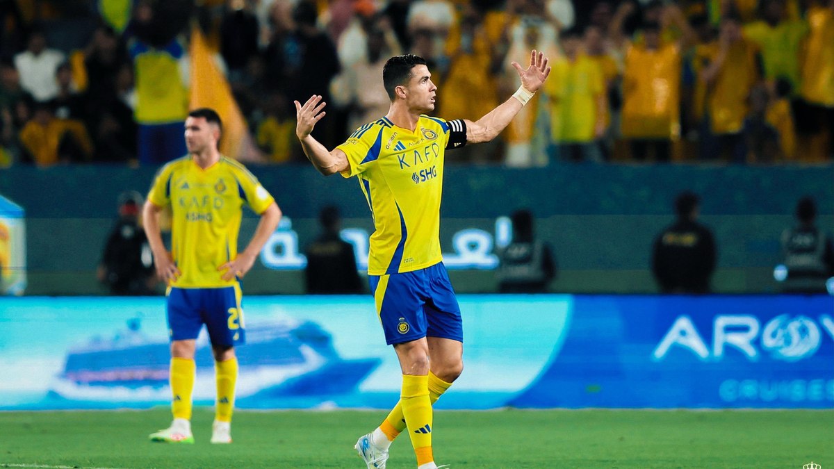 Cristiano Ronaldo faz golaço de fora da área pelo Al-Nassr Cristiano Ronaldo faz golaço de fora da área pelo Al-Nassr