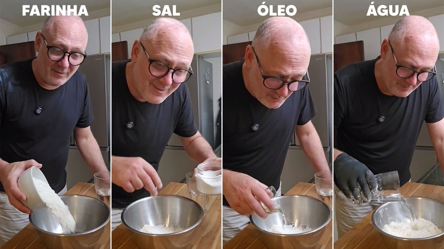 Massa da tortilha
