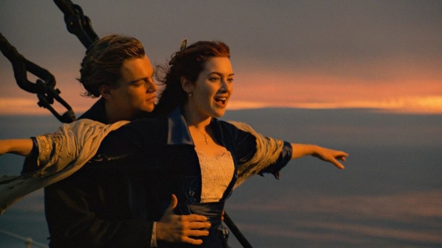 Cena do filme 'Titanic'