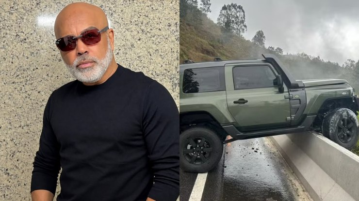 Rick já sofreu um acidente de carro em Santa Catarina