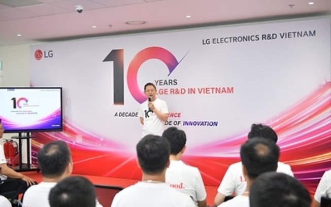 LG Electronics celebra 10 anos de P