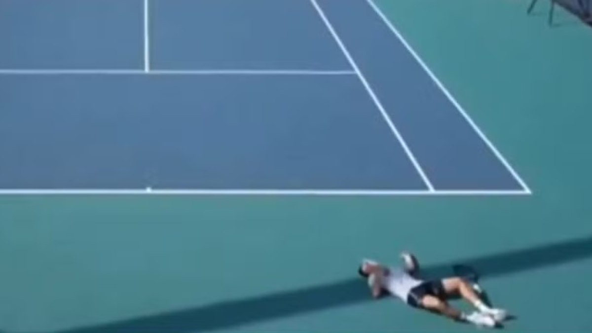 Arthur Cazaux passou mal e desmaiou em quadra no Masters 1000 de Miami