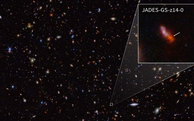 James Webb bate novo recorde e encontra galáxia mais distante já vista