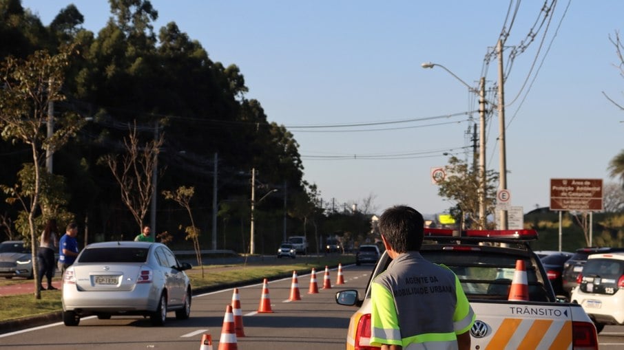 A região será monitorada por agentes de mobilidade urbana.