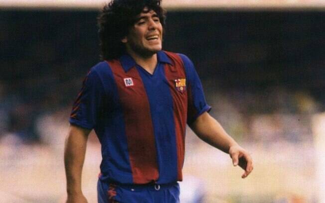 Maradona jogou pelo Barcelona entre 1982 e 1984; ele conheceu as drogas na cidade