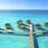 Cabanas suspensas do Coco Beach Club são as primeiras das Bahamas.. Foto: Divulgação