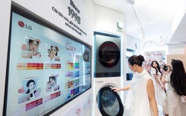 LG Electronics leva a cultura de inauguração coreana para o sudeste asiático