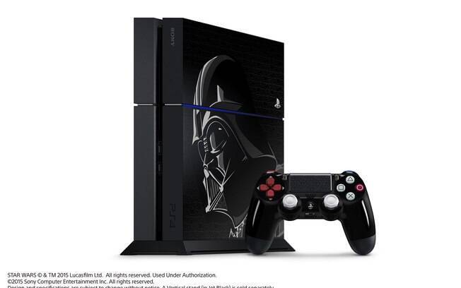 Edição Especial do PS4 com tema