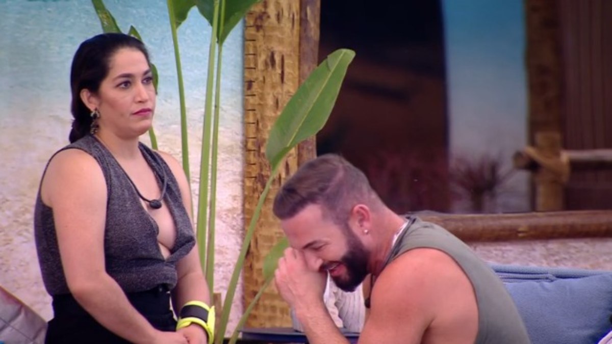 'BBB25': Diego Hypolito cai na risada durante desabafo de Daniele