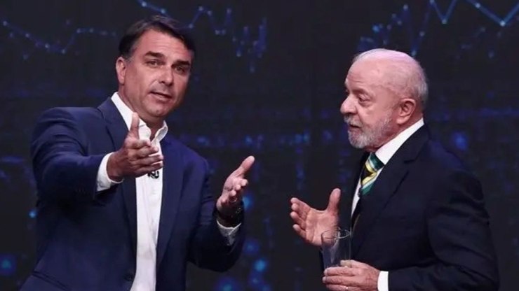 Nova pesquisa mostra Flávio Bolsonaro com 50,8% dos votos válidos e Lula com 49,2%