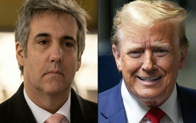 Defesa de Donald Trump pretende golpear a credibilidade de Michael Cohen, principal testemunha do julgamento do ex-presidente em Nova York