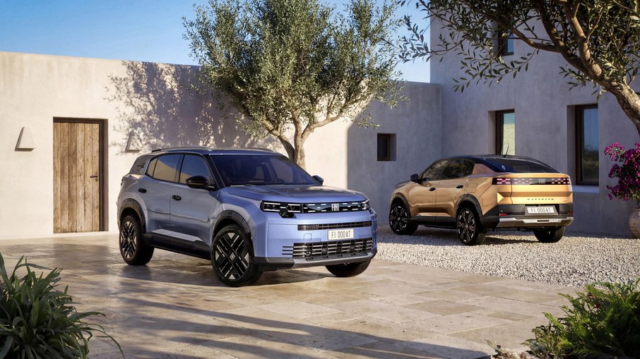 Fiat revelou os SUVs globais Grizzly e Grizzly Fastback, modelos ligados à futura família Pulse e Fastback no Brasil Fiat revelou os SUVs globais Grizzly e Grizzly Fastback, modelos ligados à futura família Pulse e Fastback no Brasil