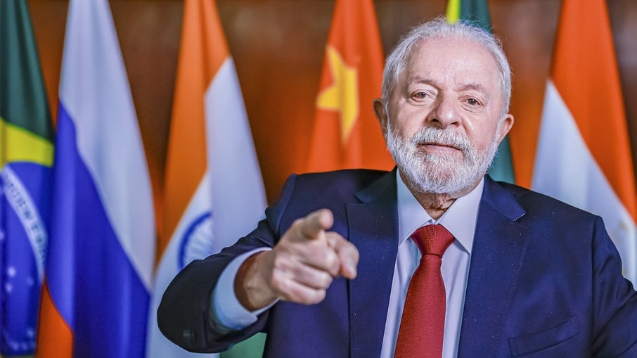 Presidente Luiz Inácio Lula da Silva (PT) durante Cúpula Virtual Extraordinária do BRICS